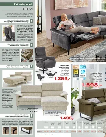 Külkens+sohn Polstermöbel Prospekt von 16. April bis 30. April 2025 - Prospekt seite 12