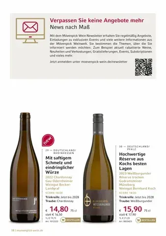 Mövenpick Wein Prospekt von 12. Juni bis 30. Juni 2025 - Prospekt seite 10