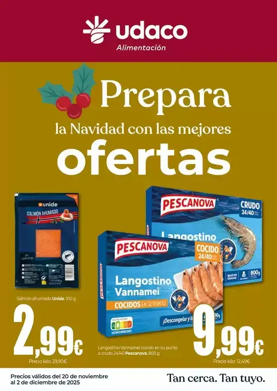 Catálogo de  Unide Supermercados Folletos 20 de noviembre al 3 de diciembre 2025 - Página 1