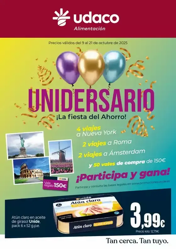 Catálogo de Catálogos de Unide Supermercados 9 de octubre al 21 de octubre 2025 - Página 1