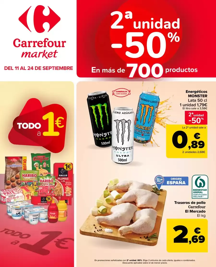 Catálogo de Catálogos de Carrefour Market  11 de septiembre al 24 de septiembre 2025 - Página 1