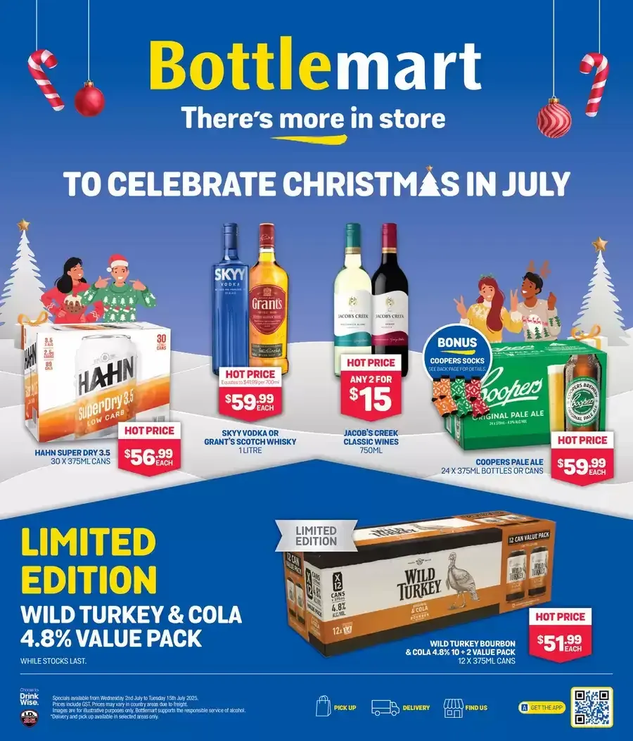 Bottlemart catalogues - Catalogue valid from 1 July to 15 July 2025 - page 1