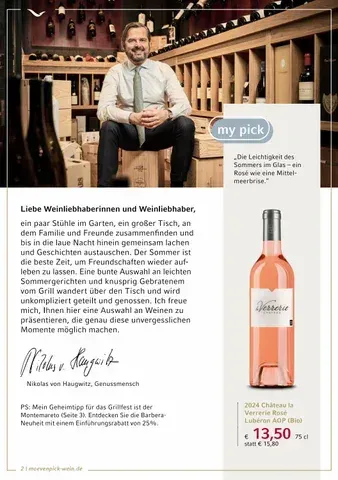 Mövenpick Wein Prospekt von 12. Juni bis 30. Juni 2025 - Prospekt seite 2