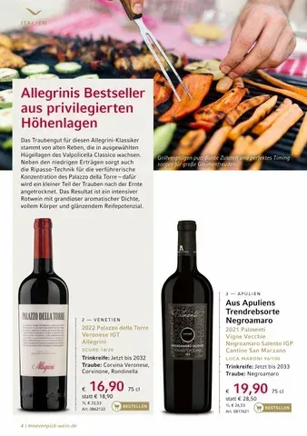 Mövenpick Wein Prospekt von 12. Juni bis 30. Juni 2025 - Prospekt seite 22