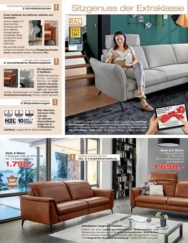 Külkens+sohn Polstermöbel Prospekt von 16. April bis 30. April 2025 - Prospekt seite 6