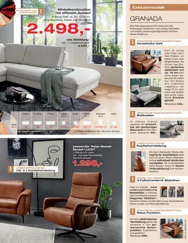 Külkens+sohn Polstermöbel Prospekt von 16. April bis 30. April 2025 - Prospekt seite 7