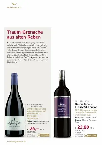 Mövenpick Wein Prospekt von 12. Juni bis 30. Juni 2025 - Prospekt seite 19