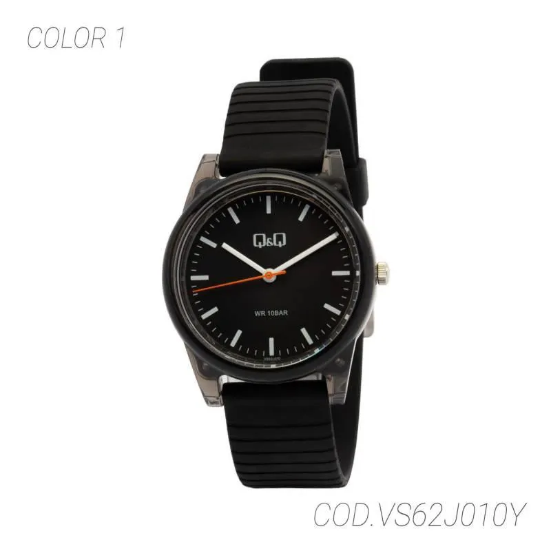 RELOJ ACUATICO MUJER VS62J007Y Q&Q - Negro - Talla Única