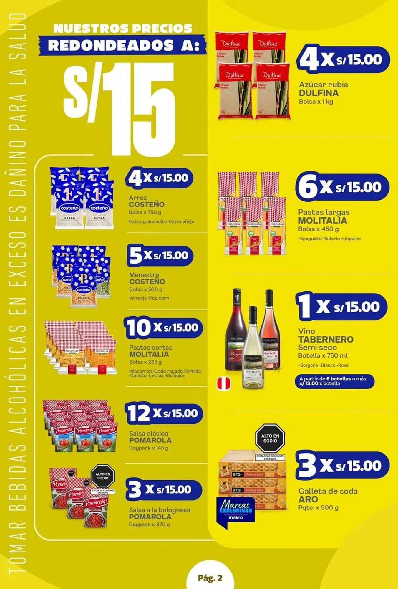 Catalogo de Catálogo Makro 28 de agosto al 10 de setiembre 2025 - Pag 2