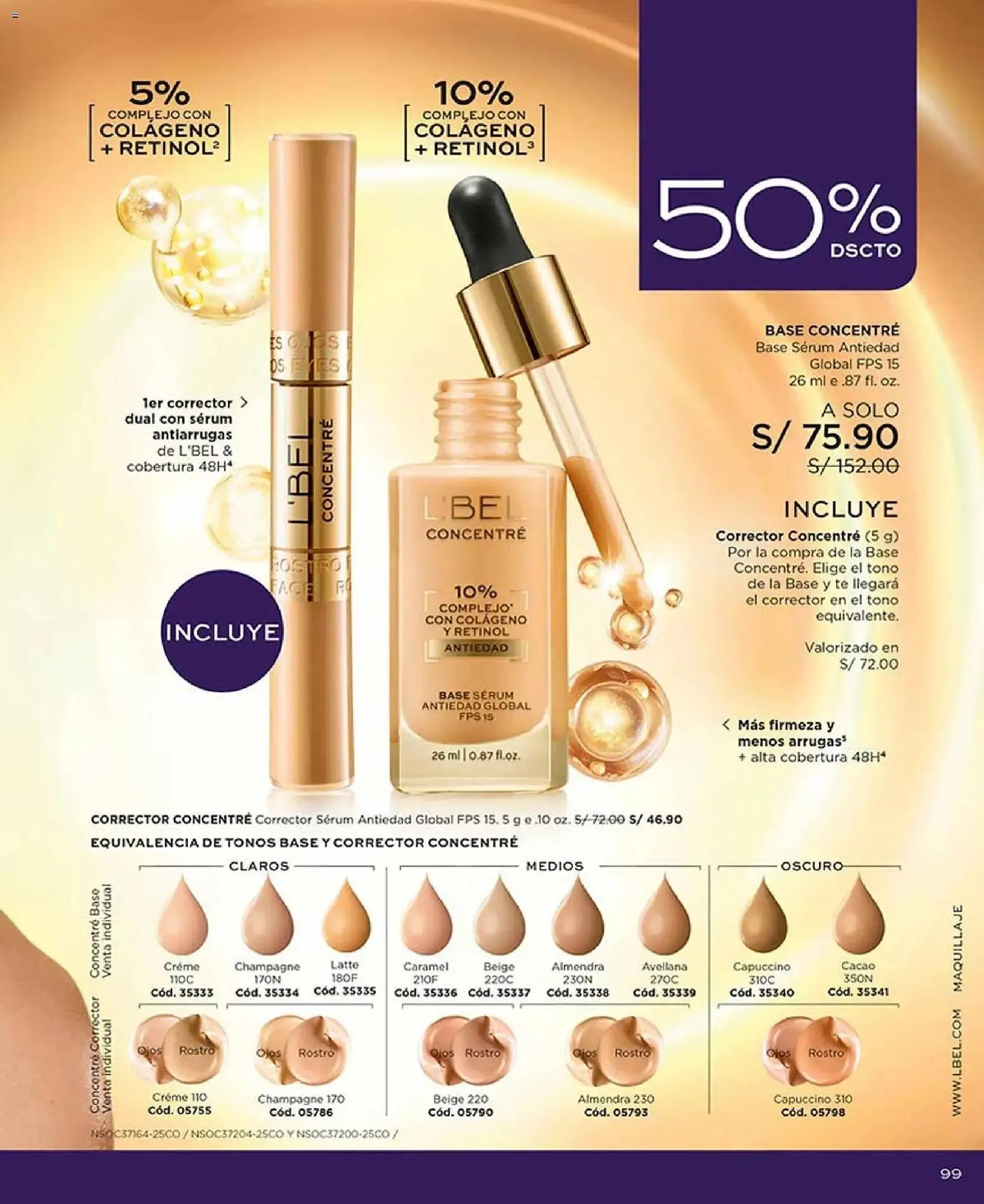 Catalogo de Catálogo L'Bel 19 de marzo al 31 de mayo 2026 - Pag 99