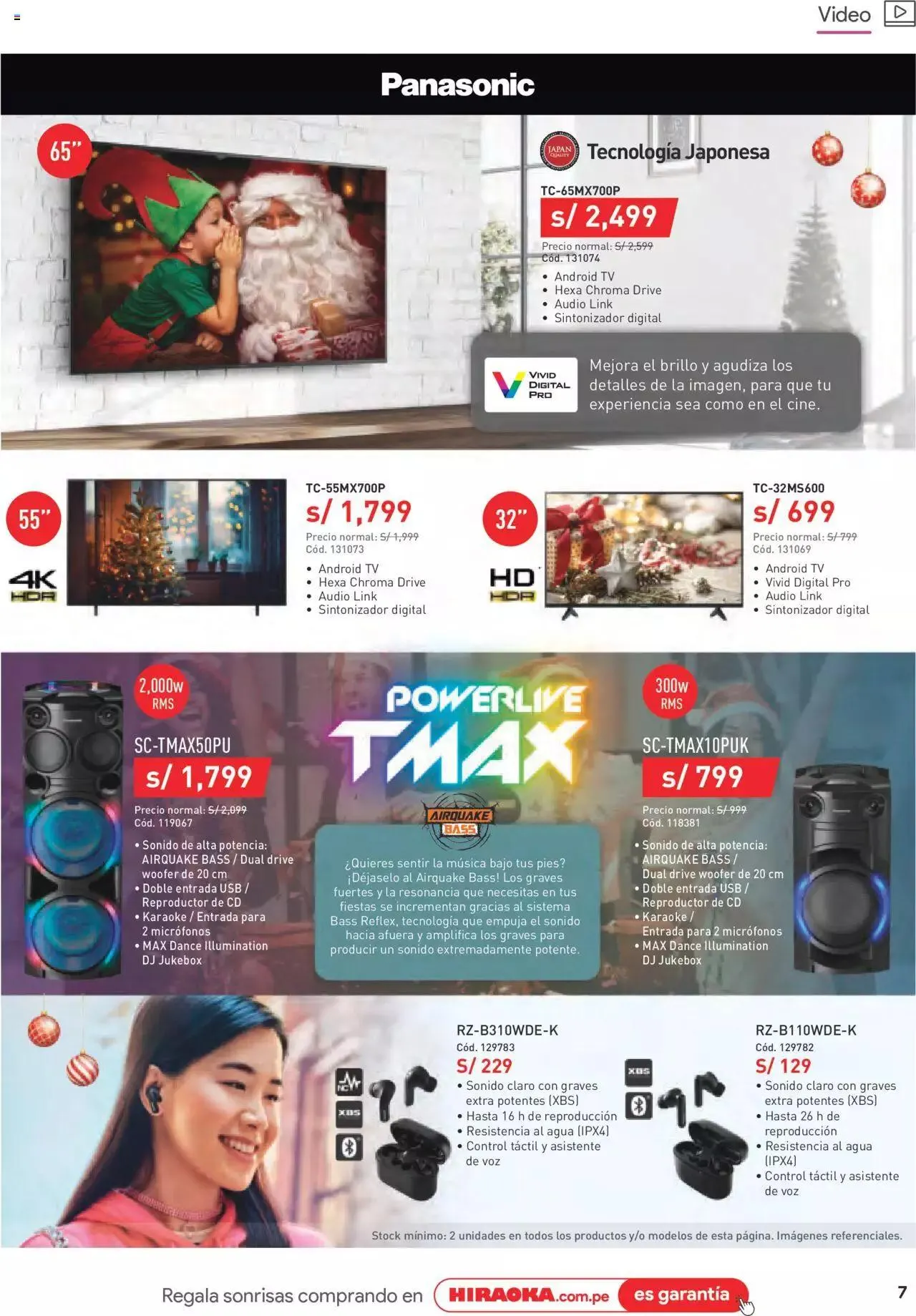 Catalogo de Catálogo Hiraoka 12 de diciembre al 31 de diciembre 2023 - Pag 7