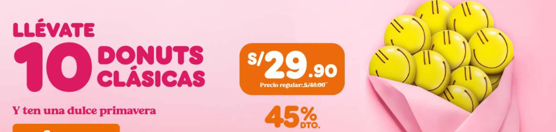 Catálogo Dunkin Donuts - 1