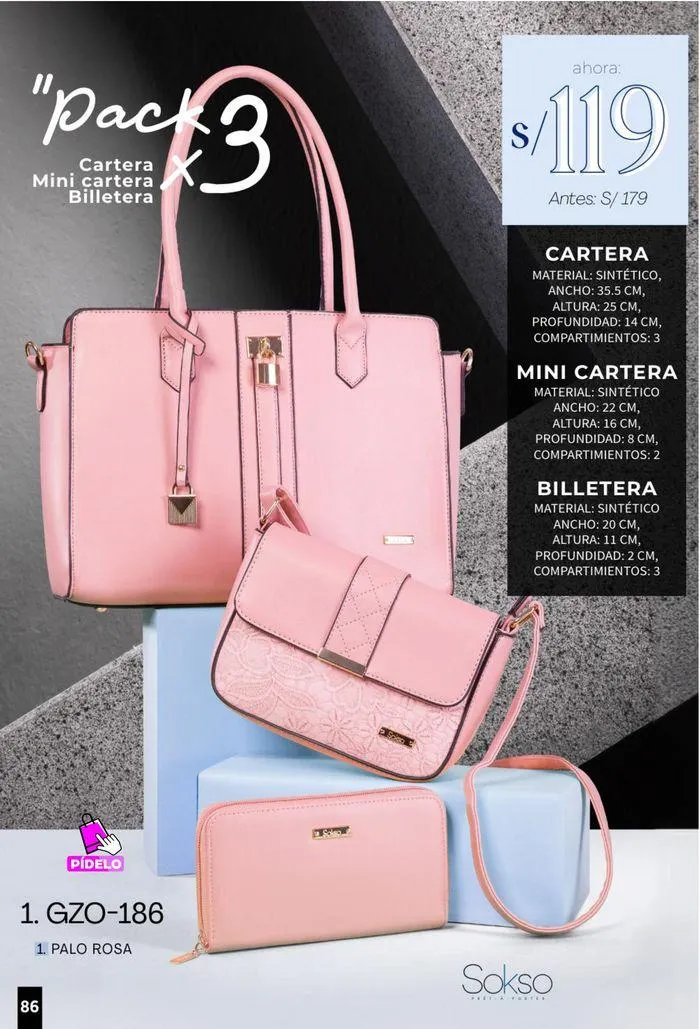 Catalogo de SOKSO TEXTIL & ACCESORIOS  24 de junio al 28 de julio 2024 - Pag 86