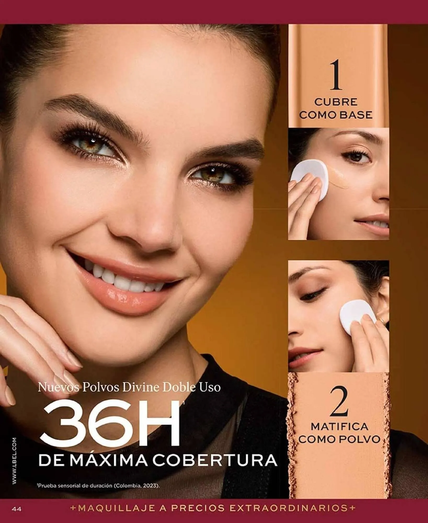 Catalogo de Catálogo L'Bel 17 de setiembre al 31 de octubre 2025 - Pag 44