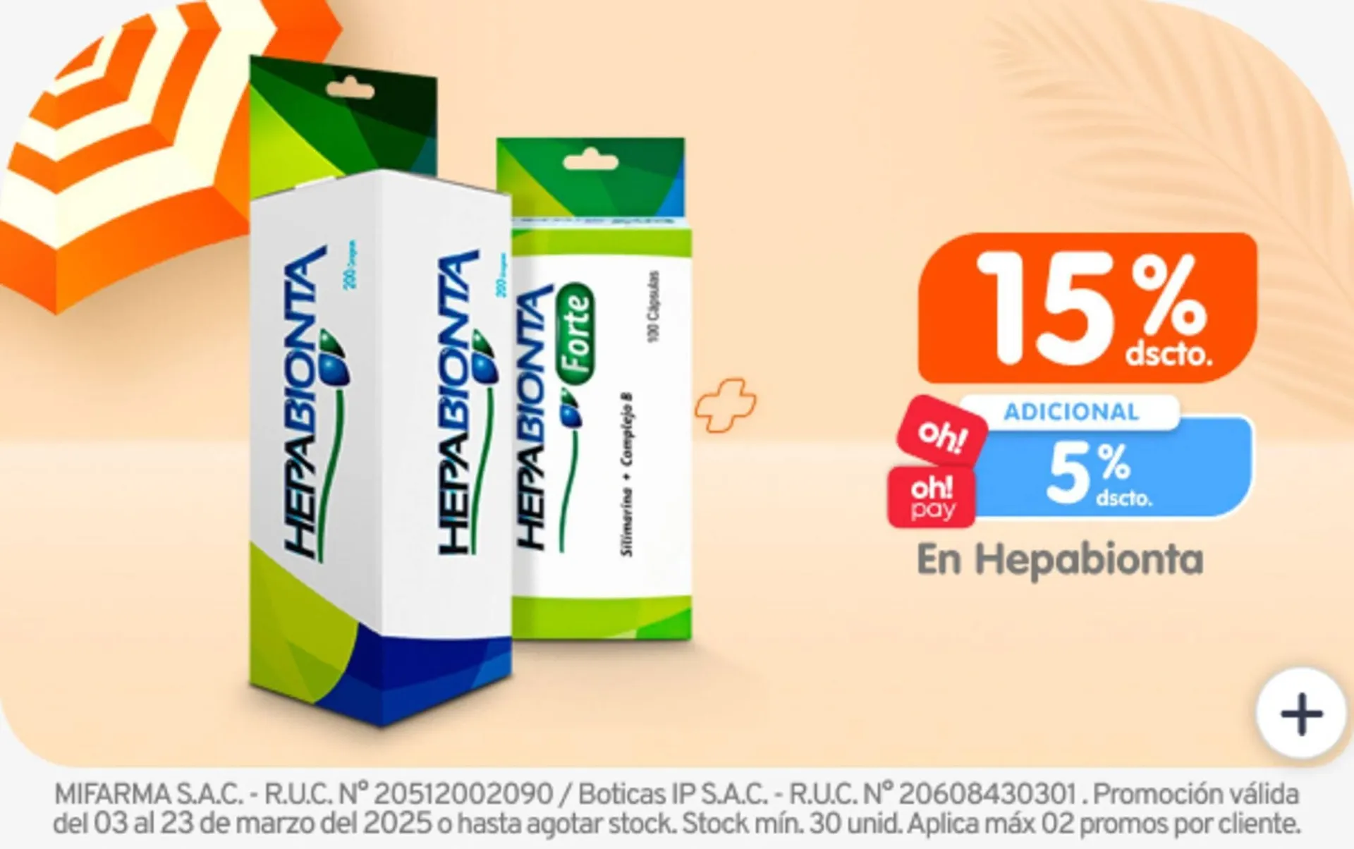 Catalogo de Catálogo Mifarma 13 de marzo al 16 de marzo 2025 - Pag 15