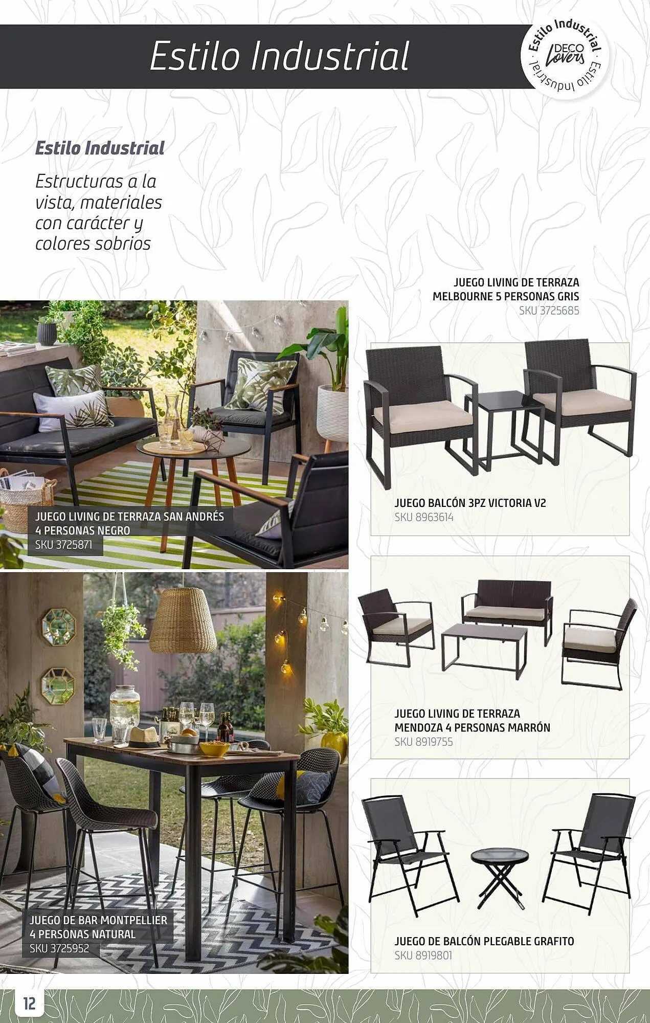 Catalogo de Catálogo Sodimac 28 de setiembre al 31 de diciembre 2023 - Pag 12