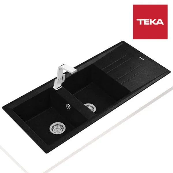 Lavadero Tegranit+ Stone 80 B-TG Metallic Black