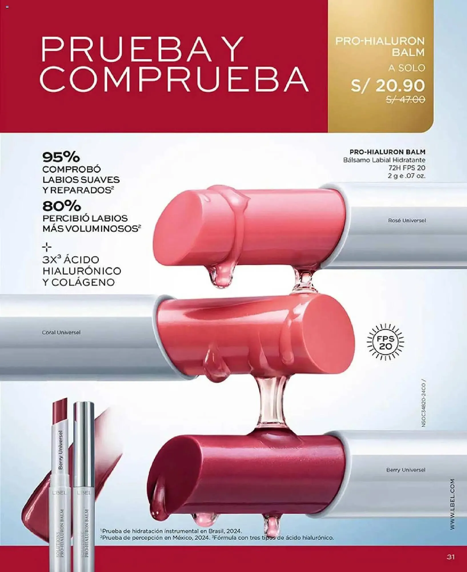 Catalogo de Catálogo L'Bel 14 de noviembre al 17 de diciembre 2025 - Pag 31