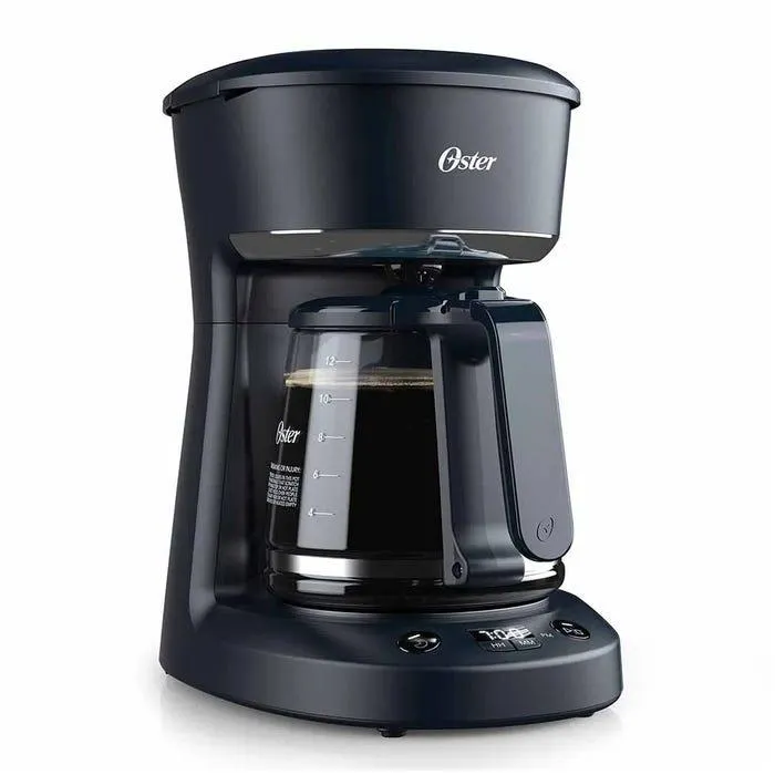 Cafetera Oster 12 Tazas 900w Bvstdcp12b Negro