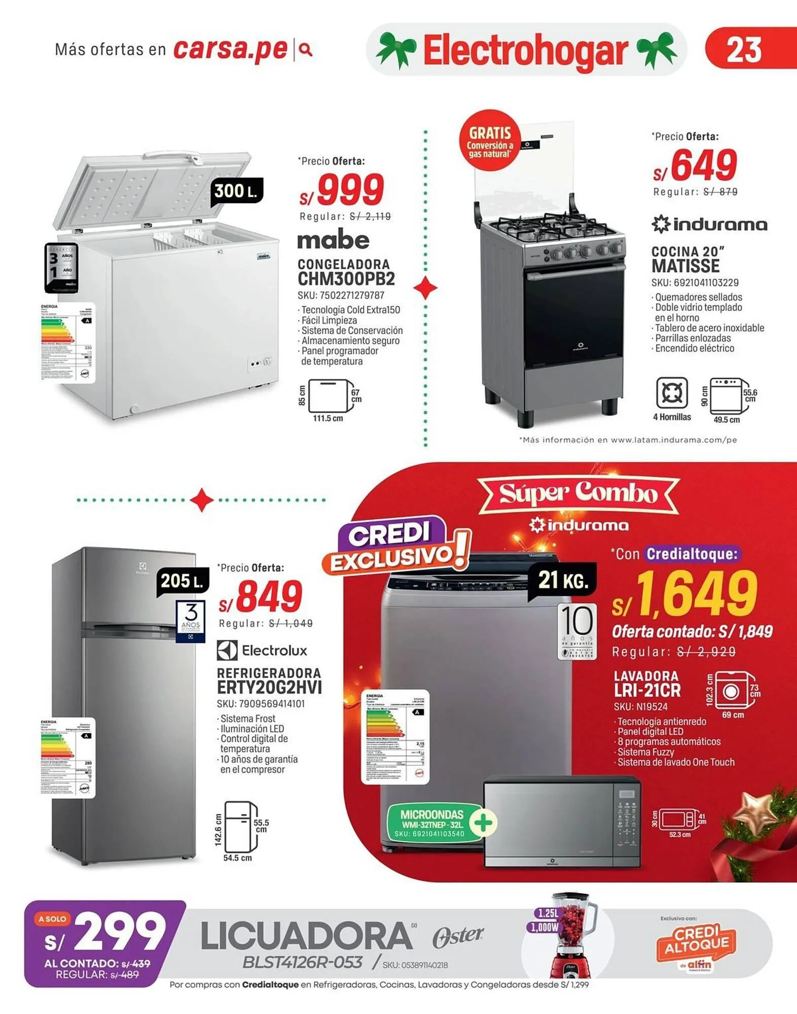 Catalogo de Catálogo Carsa 5 de diciembre al 31 de diciembre 2025 - Pag 23