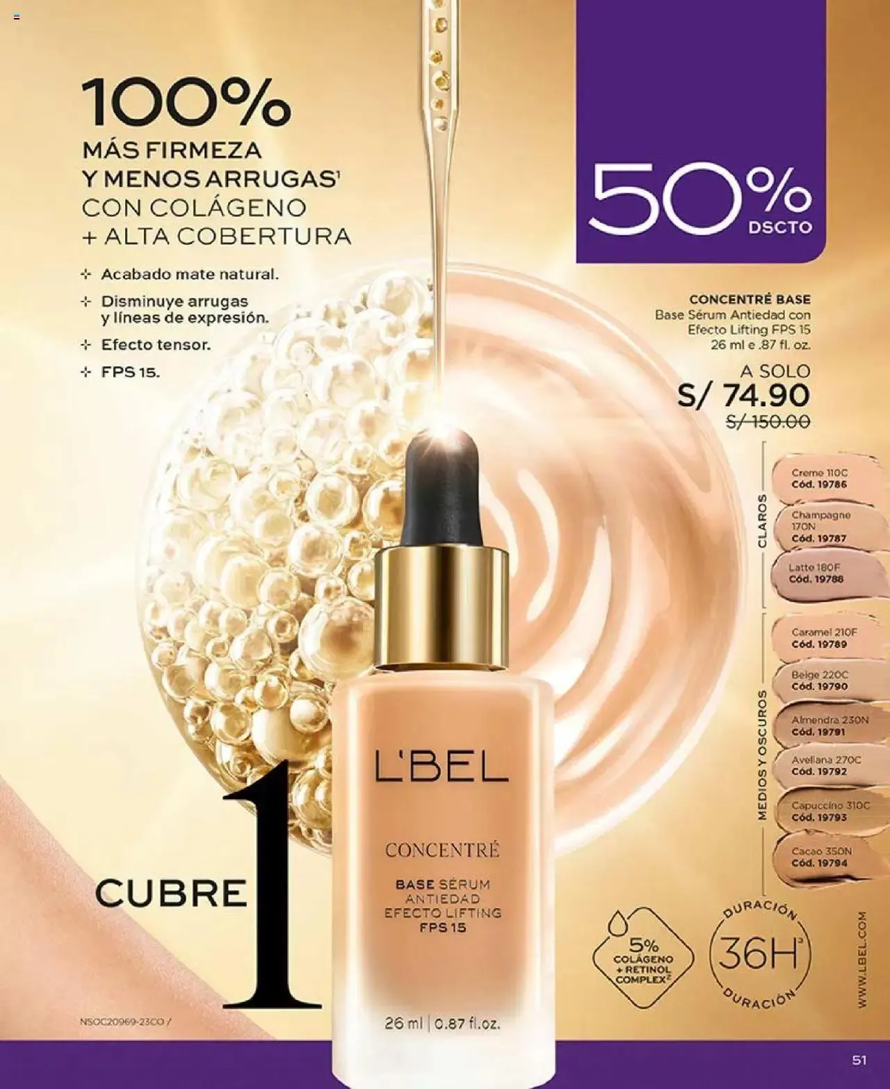 Catalogo de L'Bel - Campaña 07 24 de marzo al 30 de abril 2025 - Pag 50