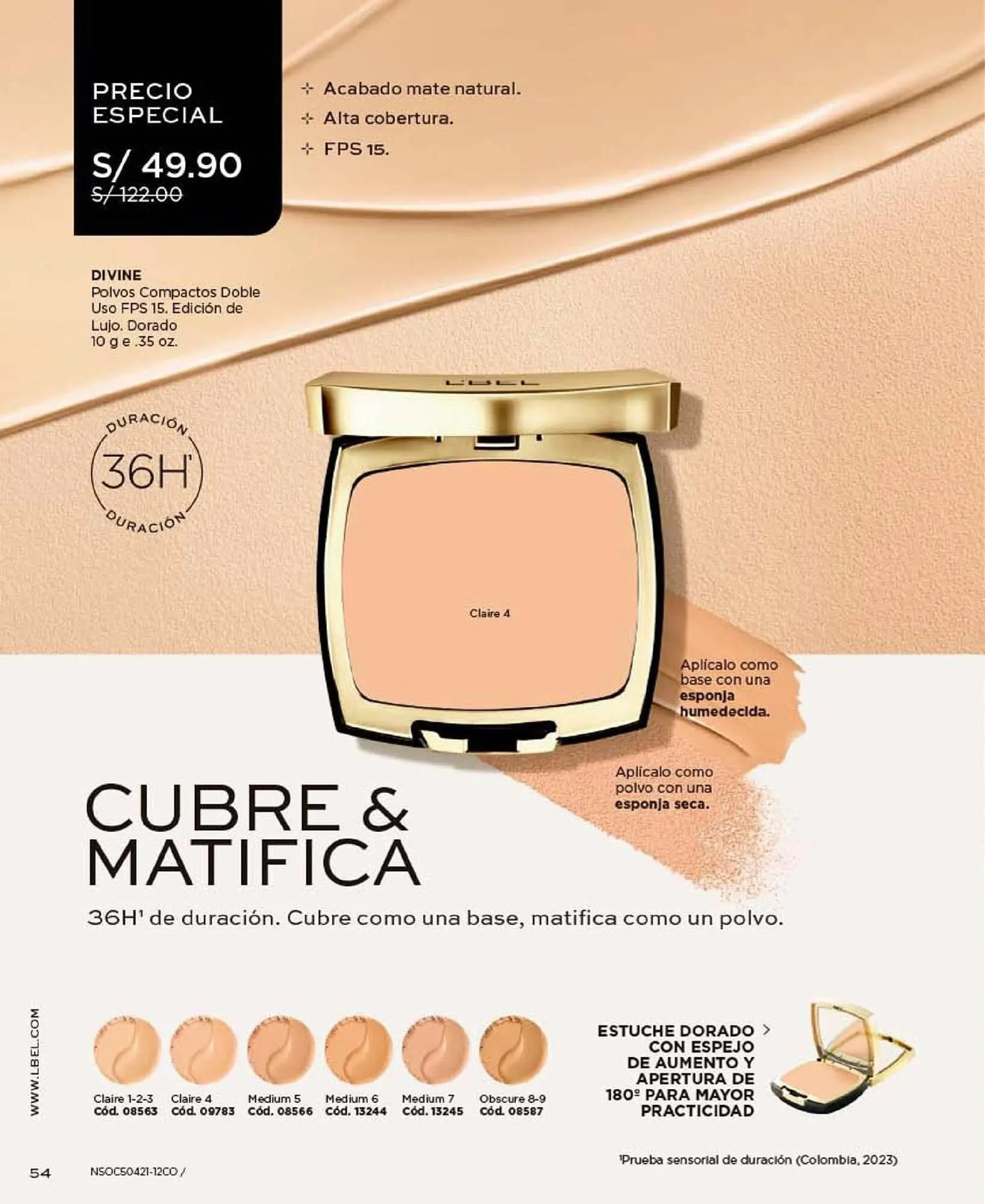 Catalogo de Catálogo L'Bel 8 de julio al 31 de diciembre 2025 - Pag 54