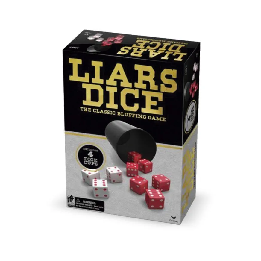 Juego Dados Clásicos Cachito (4 Vasos) Cardinal