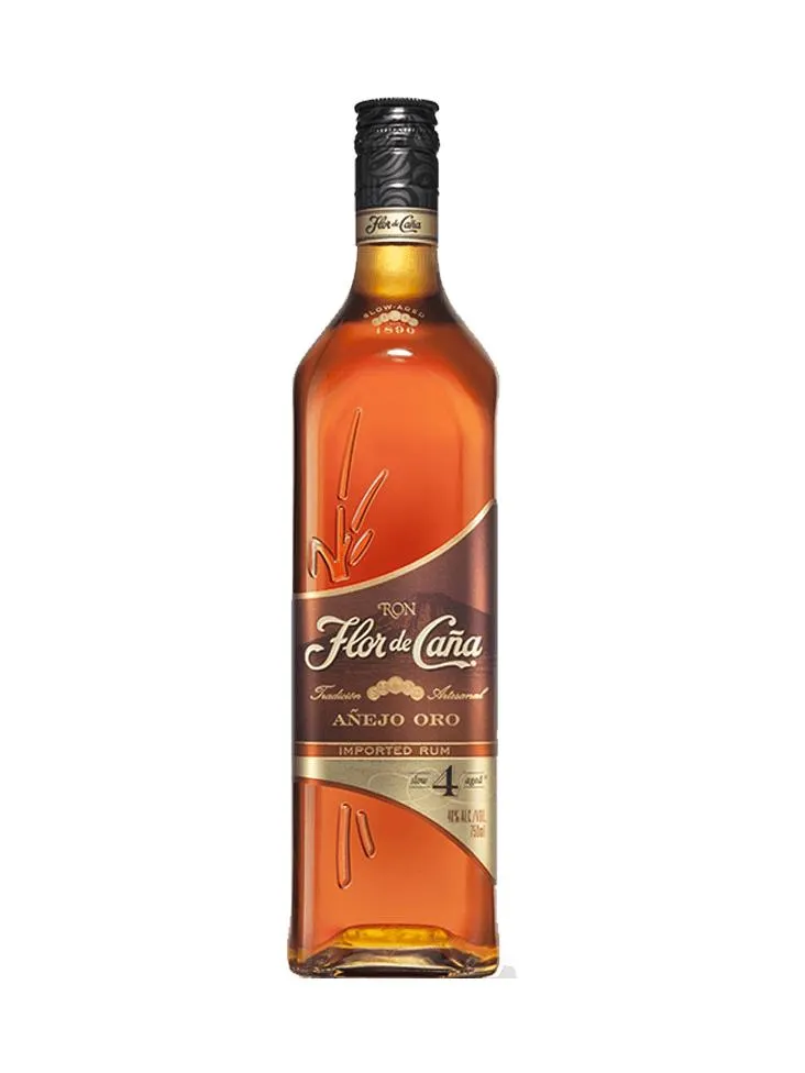 RON FLOR DE CAÑA 04 AÑOS 750ML