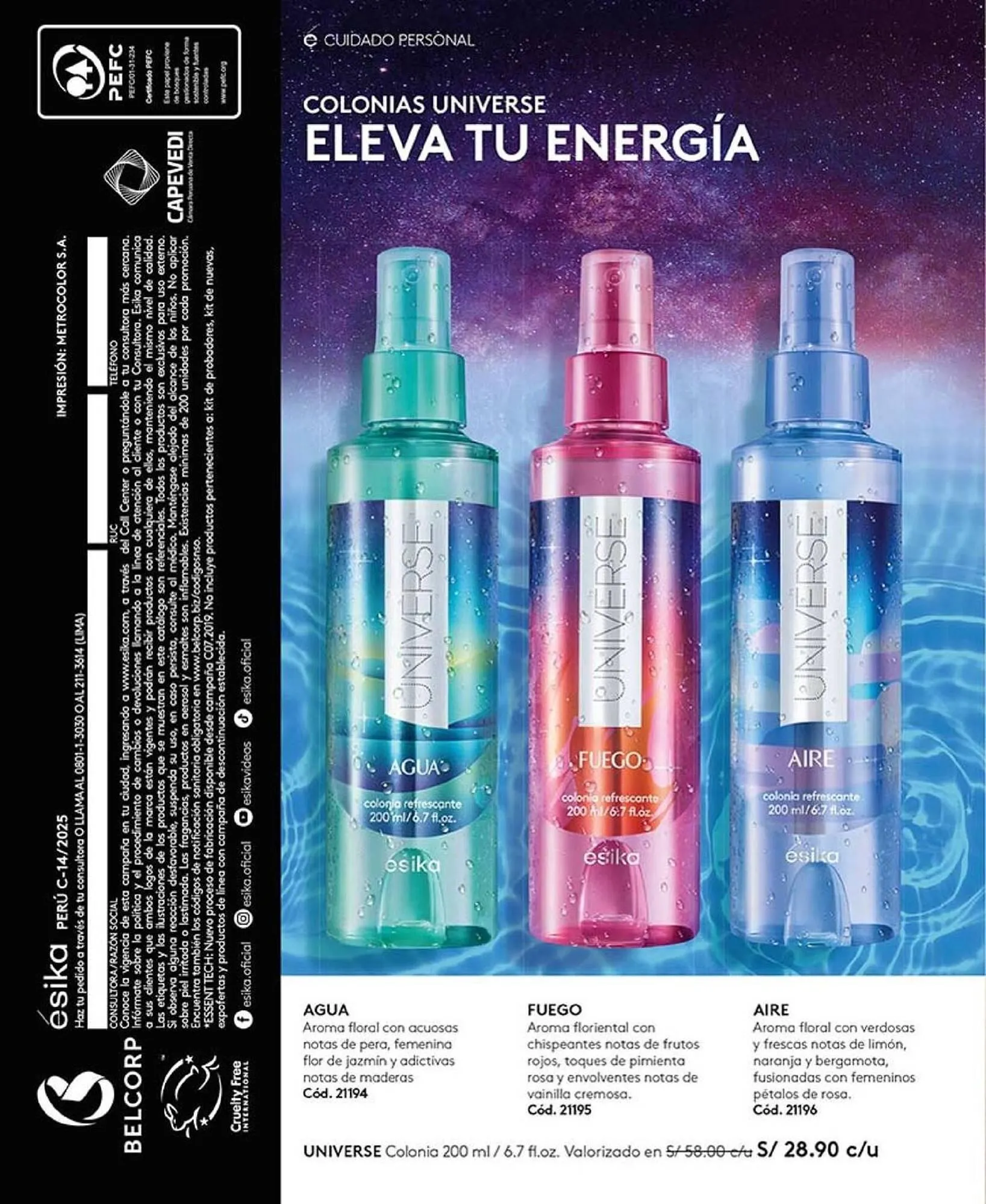 Catalogo de Catálogo Ésika 19 de agosto al 13 de setiembre 2025 - Pag 136