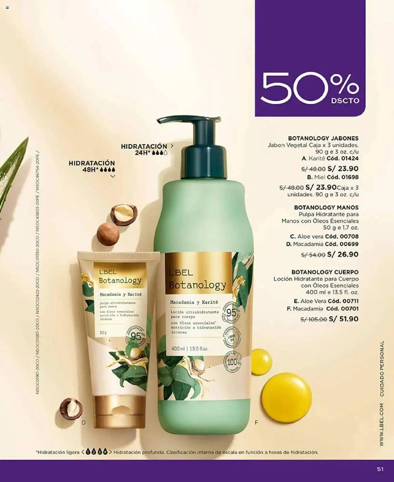 Catalogo de Catálogo L'Bel 22 de abril al 31 de mayo 2025 - Pag 51