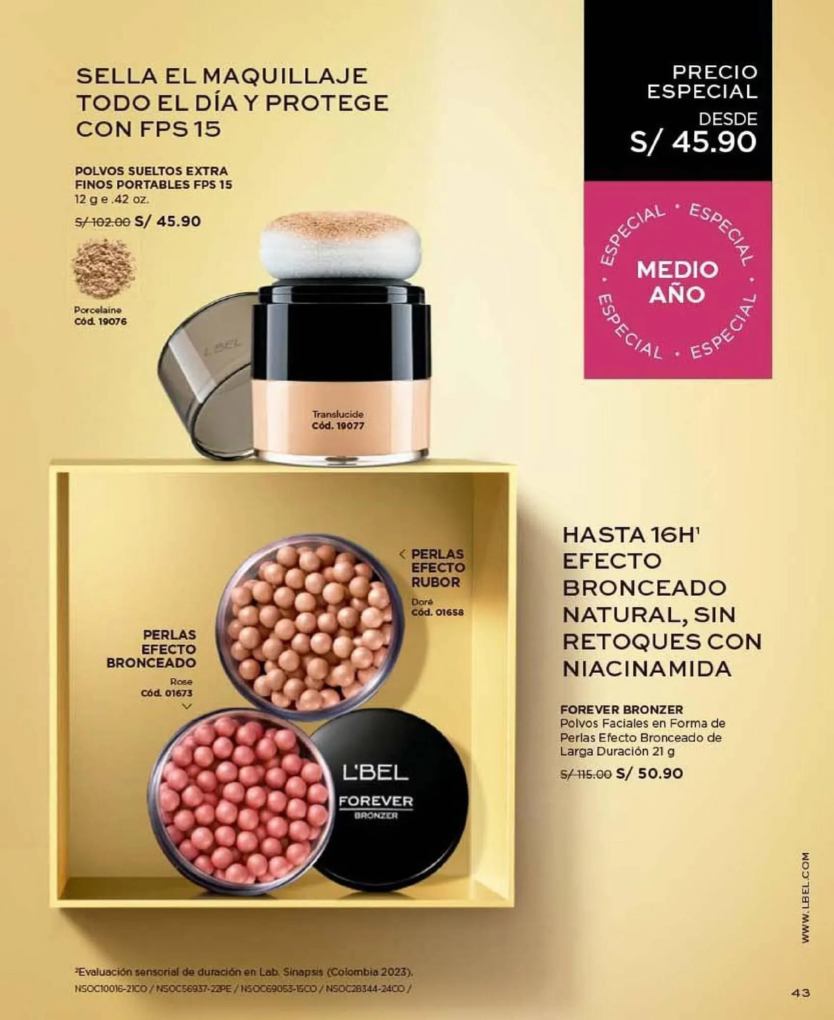 Catalogo de Catálogo L'Bel 1 de noviembre al 30 de noviembre 2025 - Pag 43