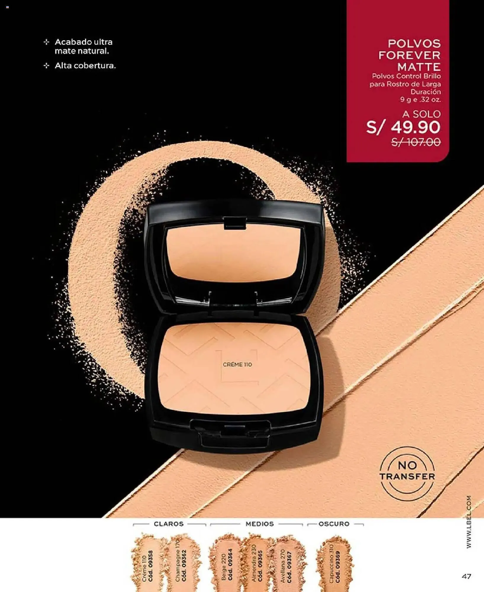 Catalogo de Catálogo L'Bel 14 de noviembre al 17 de diciembre 2025 - Pag 47