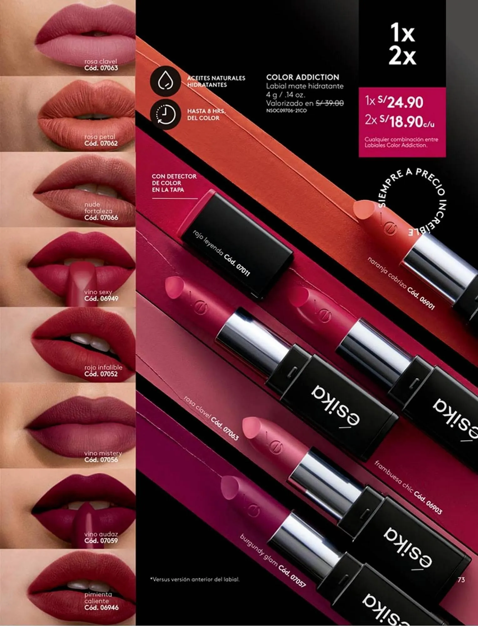 Catalogo de Catálogo Ésika 1 de agosto al 31 de agosto 2023 - Pag 73