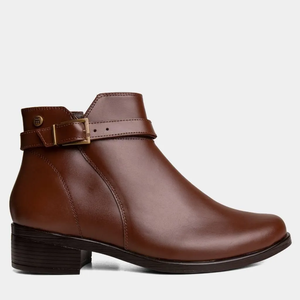 Botines Casuales Top Model Mujeres Tmo-Bk0025 Cuero