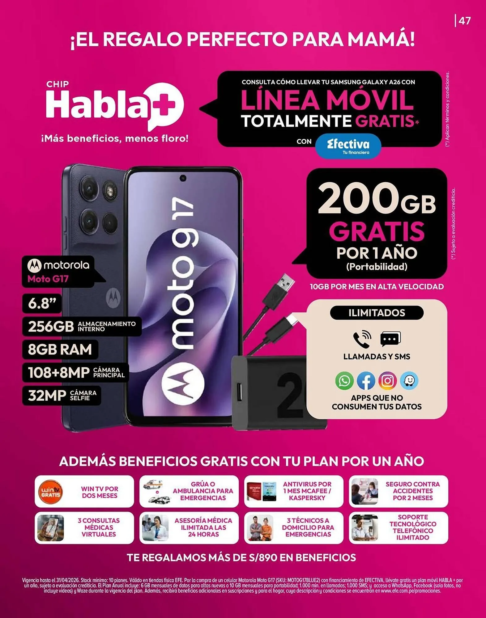 Catalogo de Catálogo Tiendas EFE 6 de mayo al 31 de mayo 2026 - Pag 47