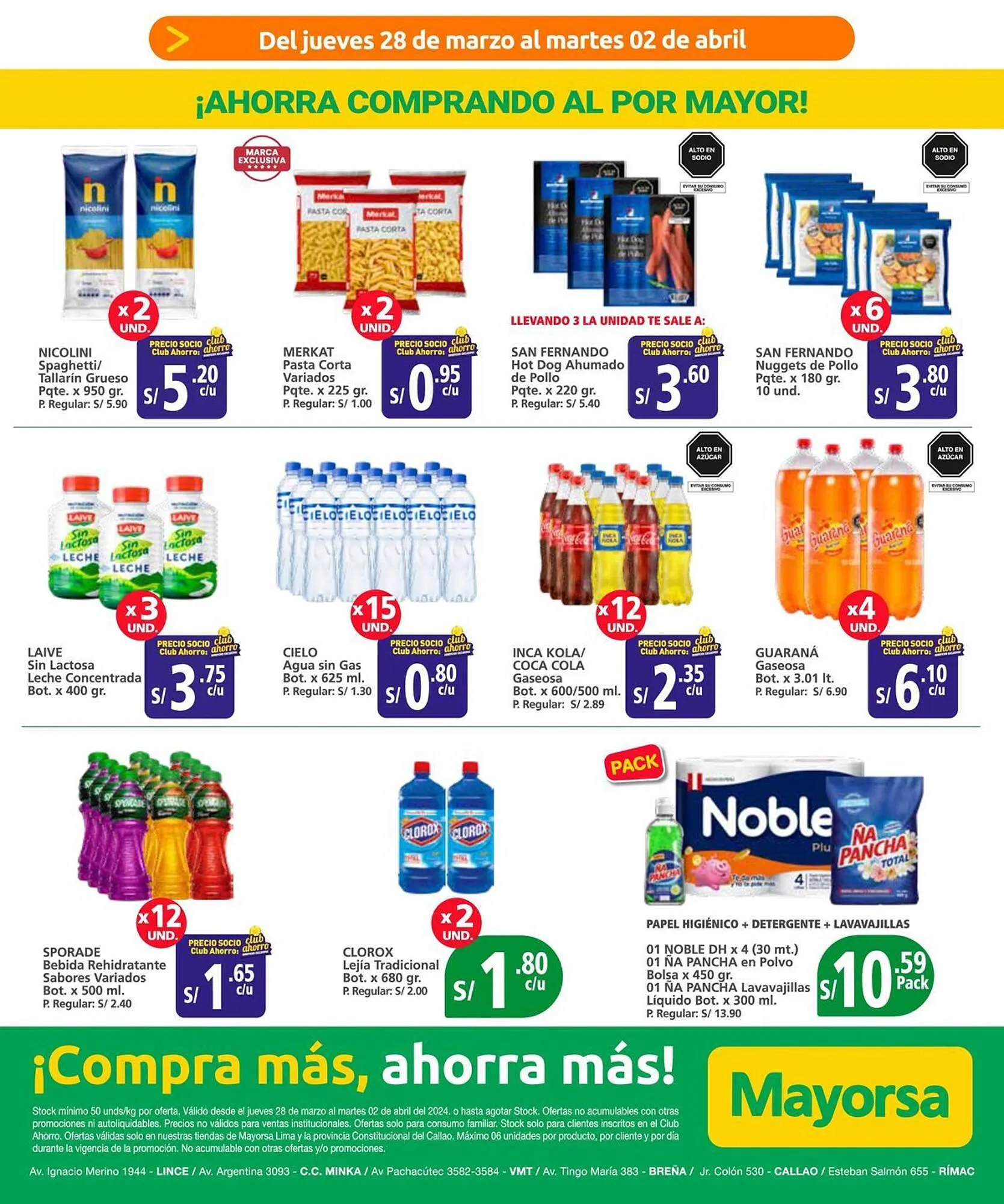 Catalogo de Catálogo Mayorsa 28 de marzo al 2 de abril 2024 - Pag 2