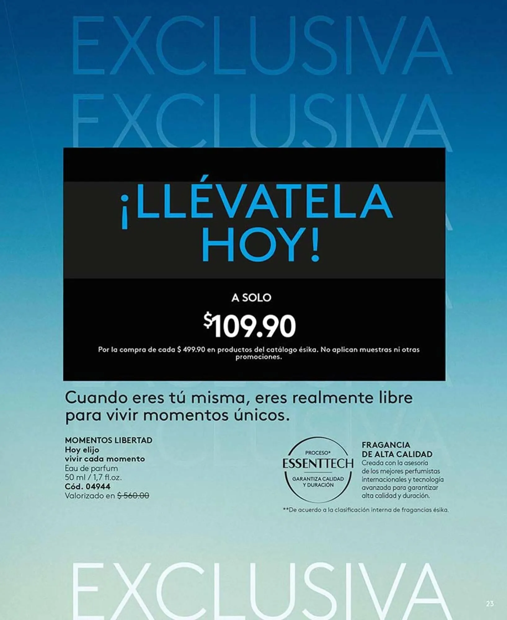 Catalogo de Catálogo Ésika 23 de julio al 30 de setiembre 2025 - Pag 23