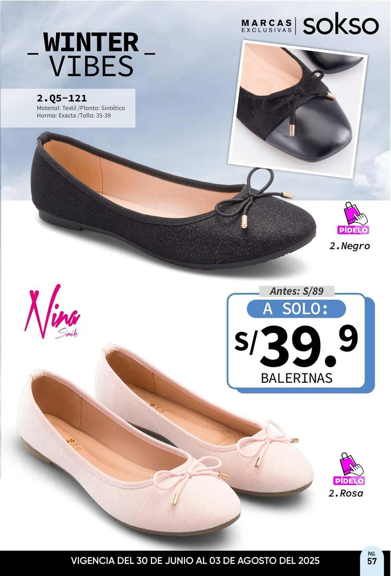 Catalogo de Catálogo Sokso 27 de junio al 1 de setiembre 2025 - Pag 57