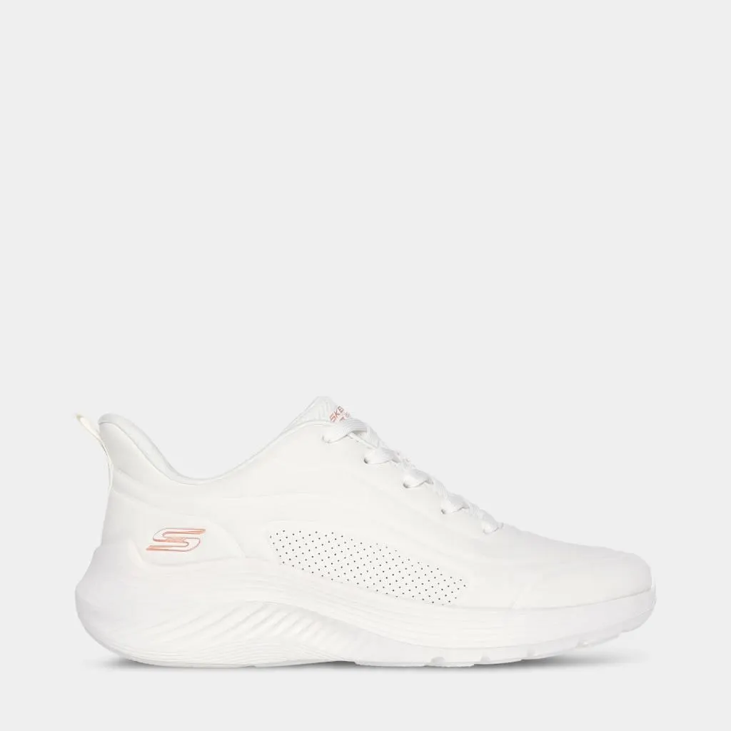 Zapatillas Urbanas Skechers Mujeres 117485-Wht Bobs Squad Waves