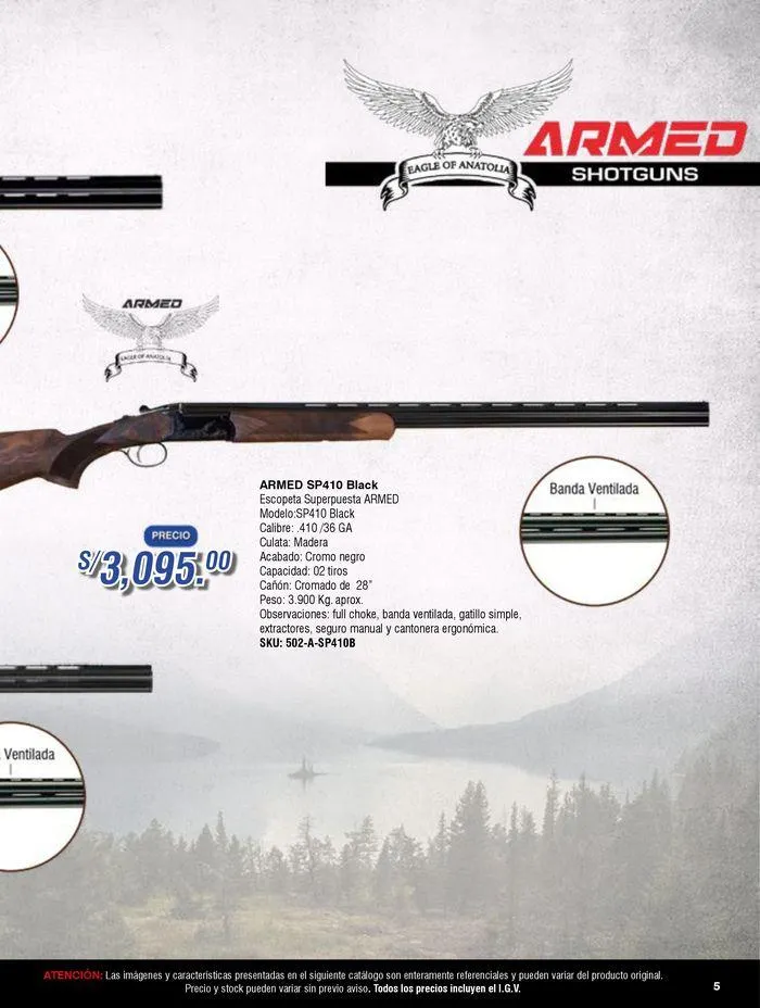 Catalogo de Escopetas 9 de mayo al 31 de diciembre 2024 - Pag 5