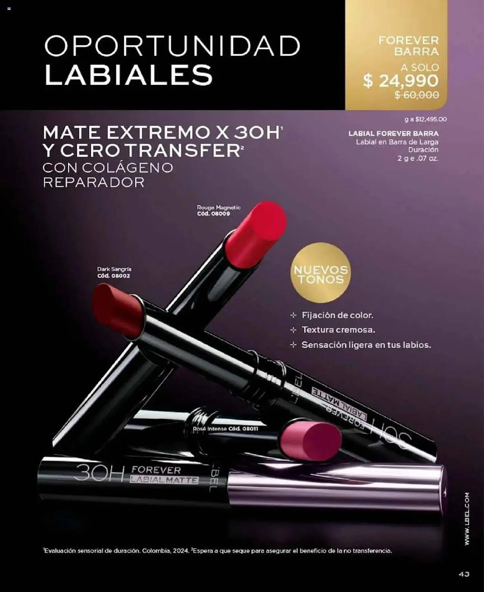 Catalogo de Catálogo L'Bel 5 de mayo al 31 de mayo 2025 - Pag 47