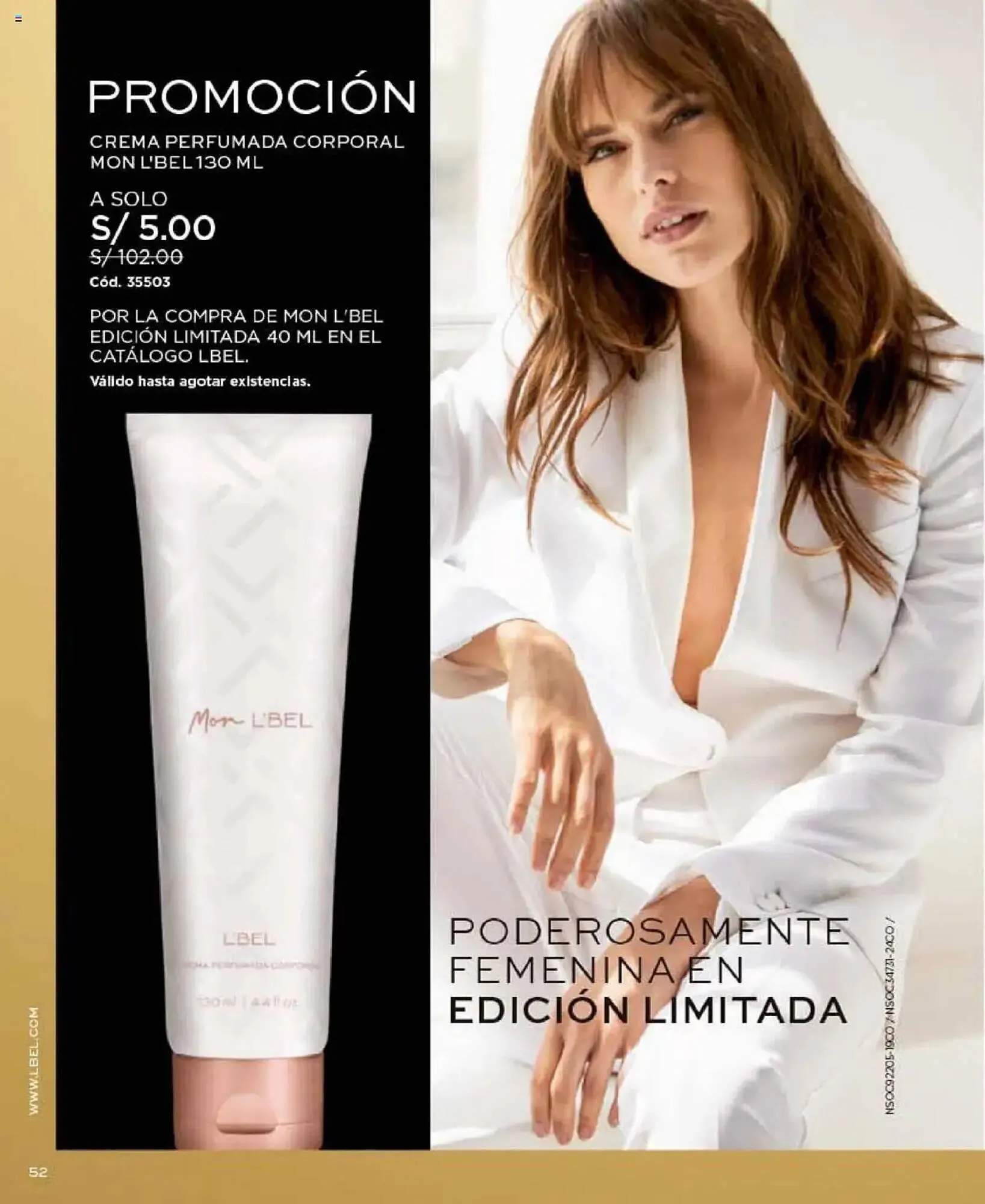 Catalogo de Catálogo L'Bel 16 de octubre al 31 de diciembre 2025 - Pag 52