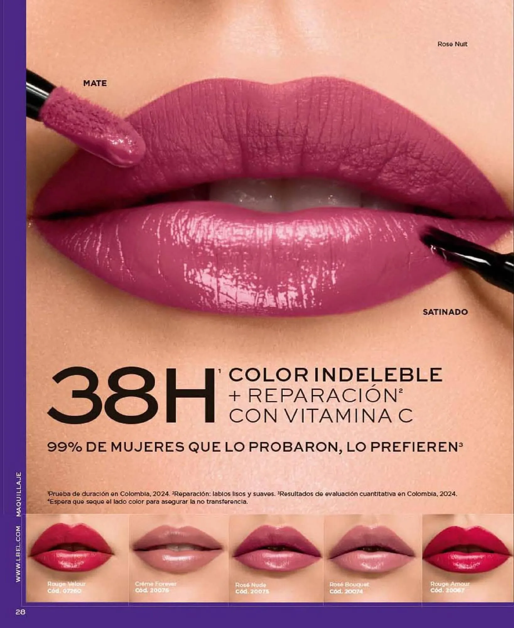 Catalogo de Catálogo L'Bel 8 de julio al 31 de diciembre 2025 - Pag 28