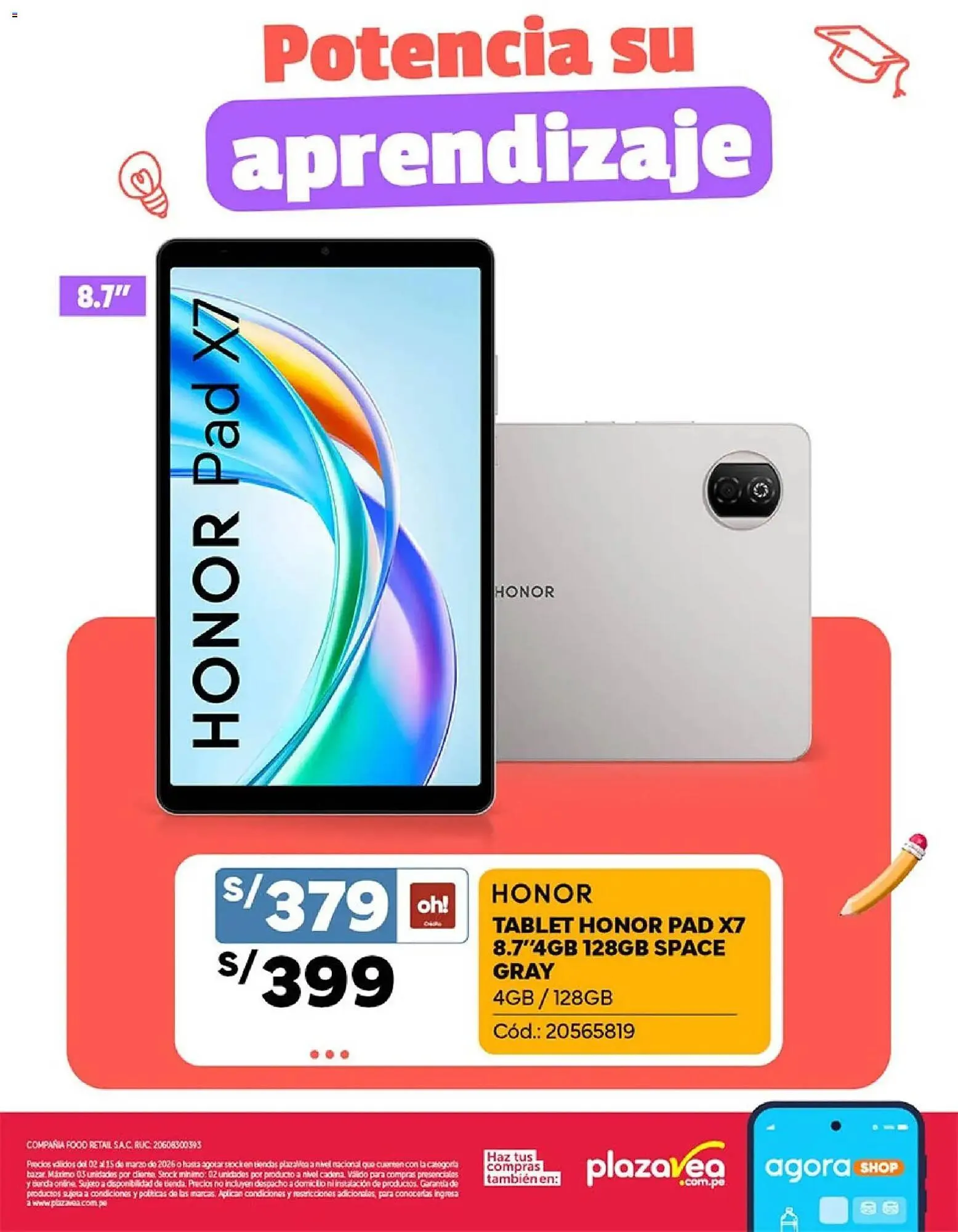 Catalogo de Catálogo Plaza Vea 2 de marzo al 16 de marzo 2026 - Pag 6