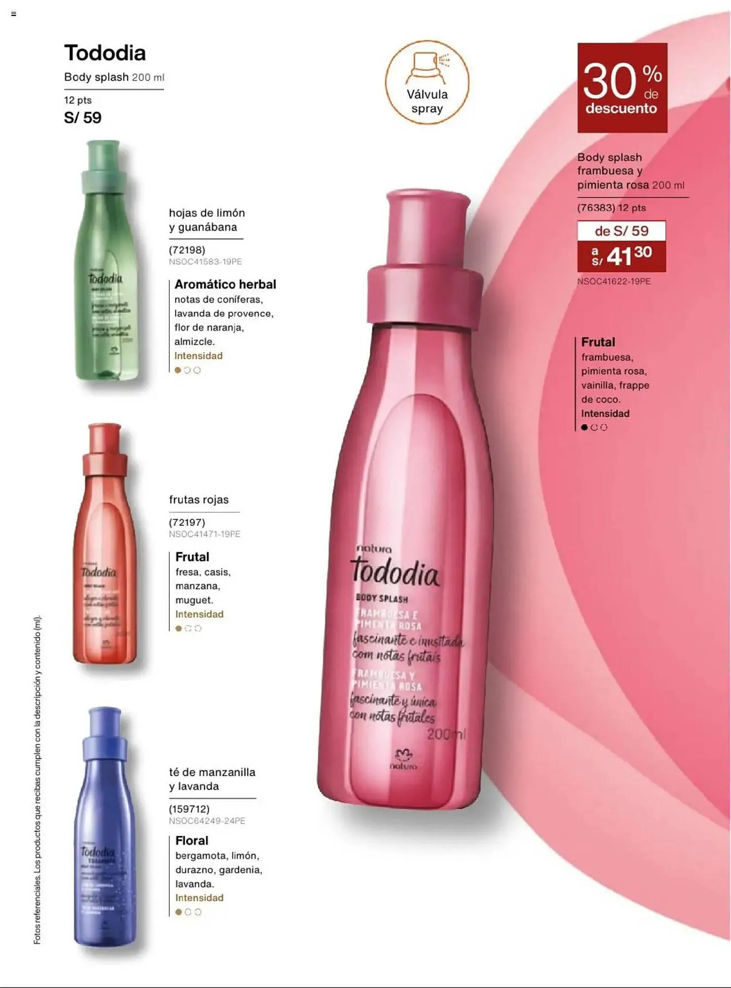 Catalogo de Catálogo Natura 22 de julio al 20 de setiembre 2025 - Pag 34