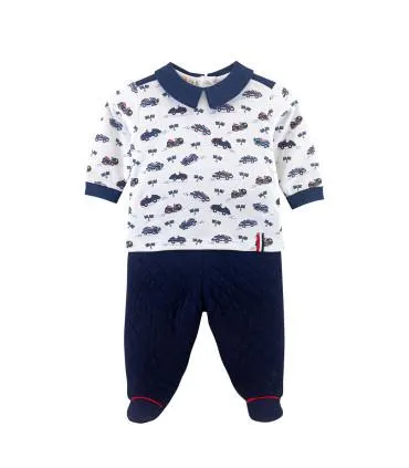 Set Polo y Pantalón Acolchado | Colección My First Car
