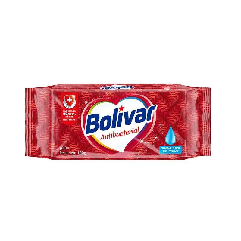 Jabón para Ropa Bolívar Antibacterial 190g