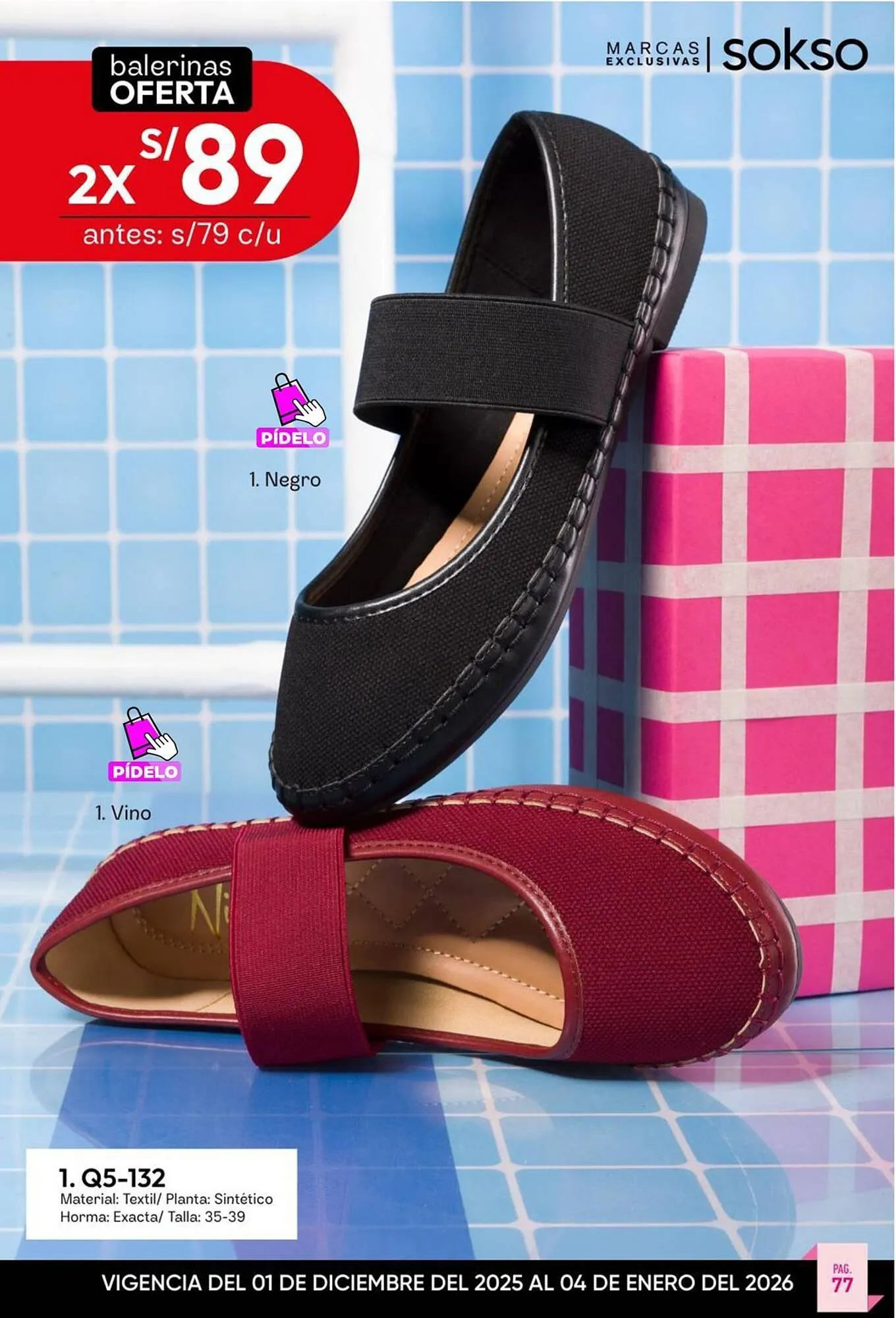 Catalogo de Catálogo Sokso 1 de diciembre al 4 de enero 2026 - Pag 77