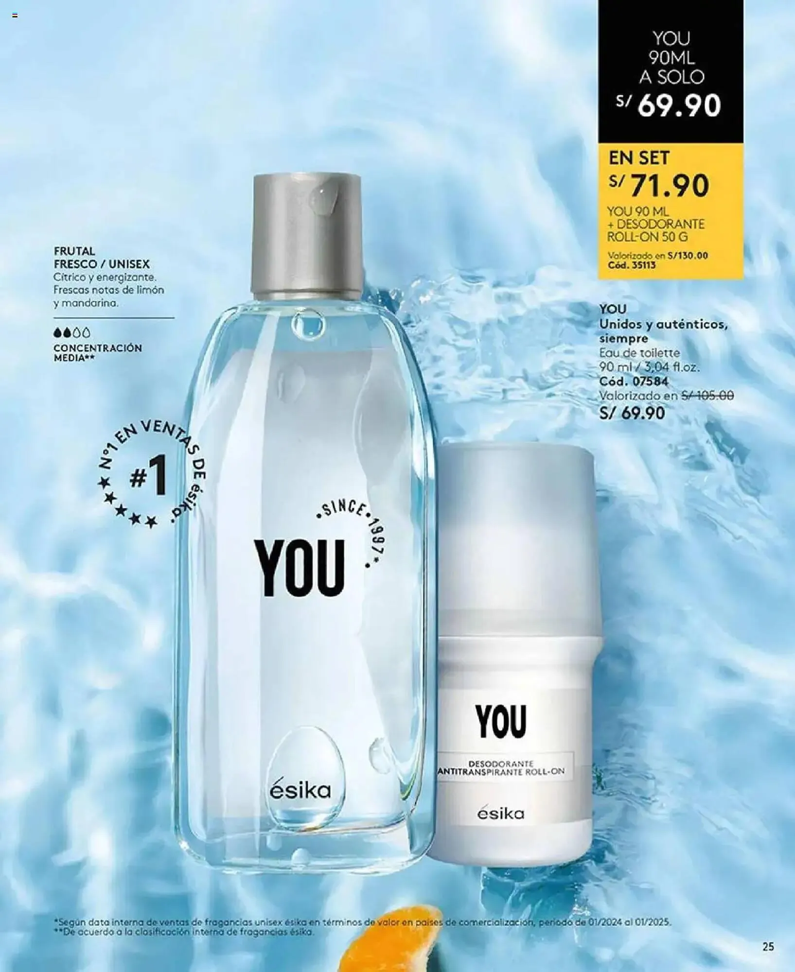 Catalogo de Catálogo Ésika 25 de setiembre al 6 de noviembre 2025 - Pag 25