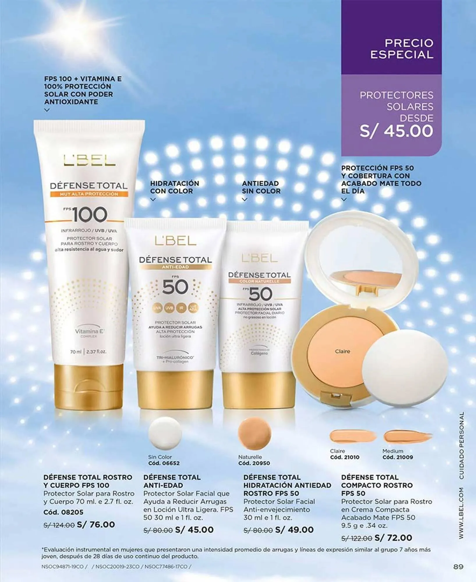 Catalogo de Catálogo L'Bel 1 de enero al 22 de enero 2025 - Pag 89